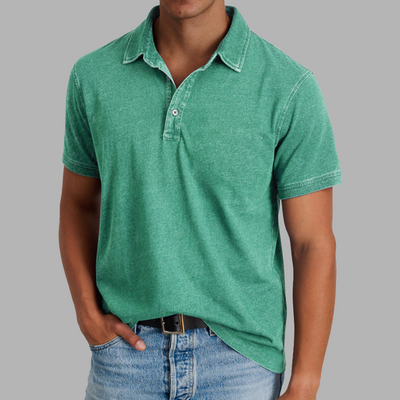 Benno | Soft Washed Polo for Comfort and Style