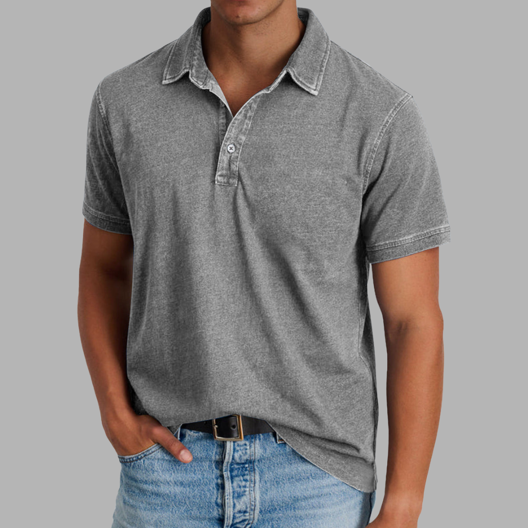 Benno | Soft Washed Polo for Comfort and Style