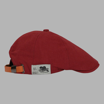Tobias | Classic Black Newsboy Cap for the Style-Conscious
