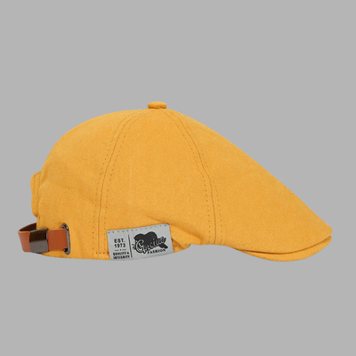 Tobias | Classic Black Newsboy Cap for the Style-Conscious