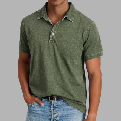 Benno | Soft Washed Polo for Comfort and Style
