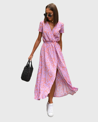 Sophia - Elegant Floral Dress