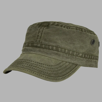 Adalric | Vintage Military-Style Cap for Adventurers