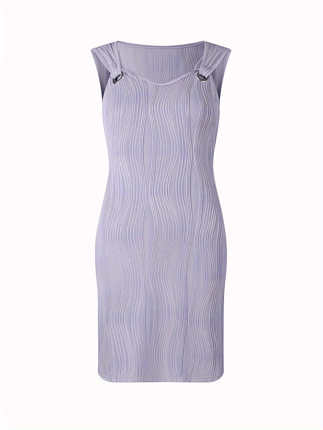 Alena | Striped Midi Dress