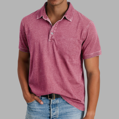 Benno | Soft Washed Polo for Comfort and Style