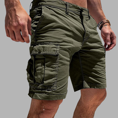 Lukas | Classic Cotton Cargo Shorts for Comfort and Functionality