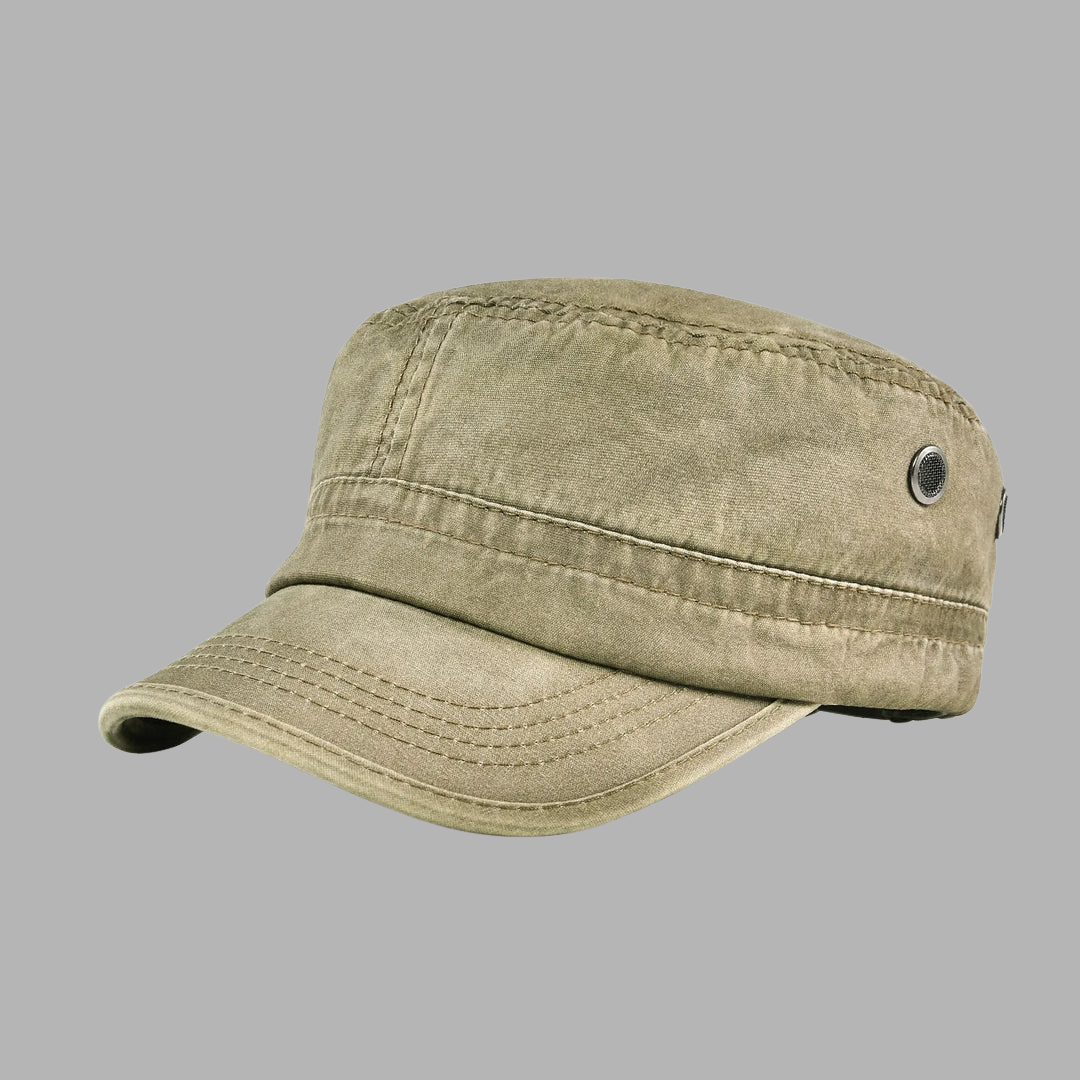 Adalric | Vintage Military-Style Cap for Adventurers