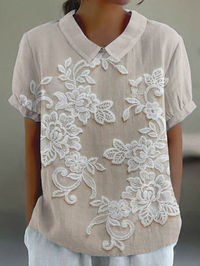Clarette™ | Vintage Printed Shirt