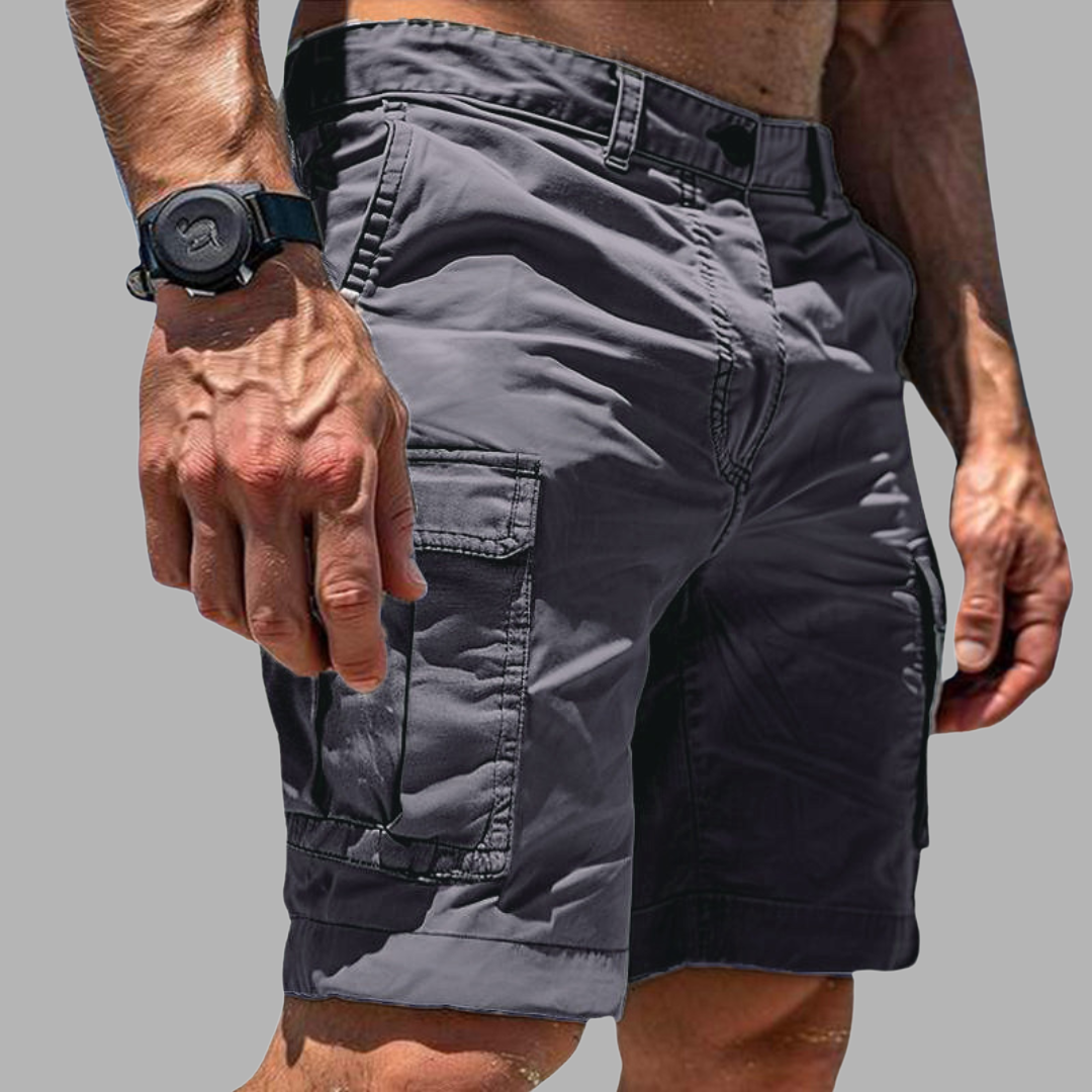 Lukas | Classic Cotton Cargo Shorts for Comfort and Functionality