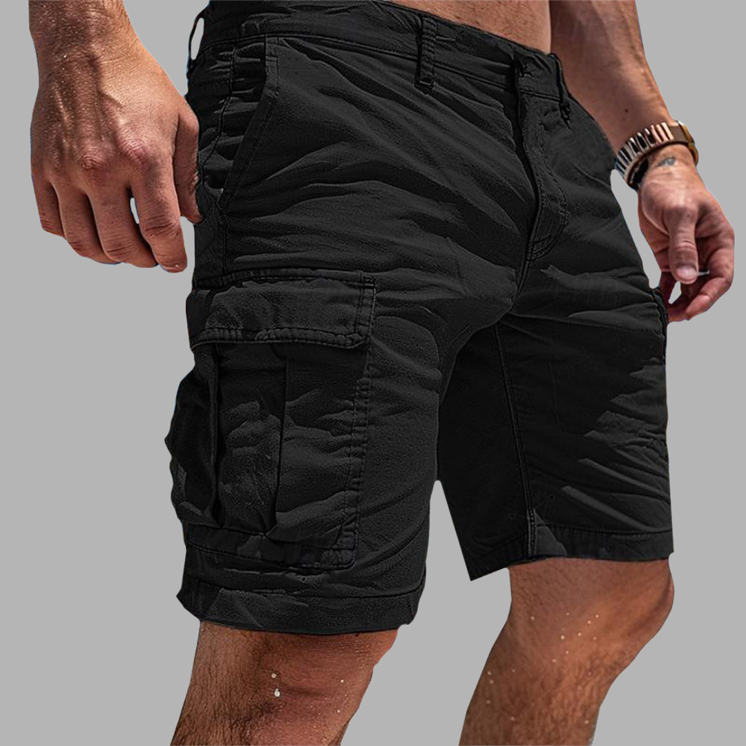 Lukas | Classic Cotton Cargo Shorts for Comfort and Functionality
