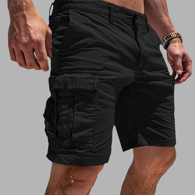 Lukas | Classic Cotton Cargo Shorts for Comfort and Functionality