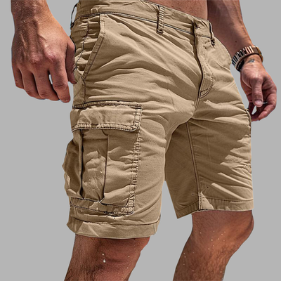 Lukas | Classic Cotton Cargo Shorts for Comfort and Functionality