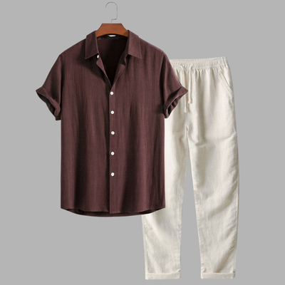 Viktor | Lightweight Linen Summer Set for Comfort and Style