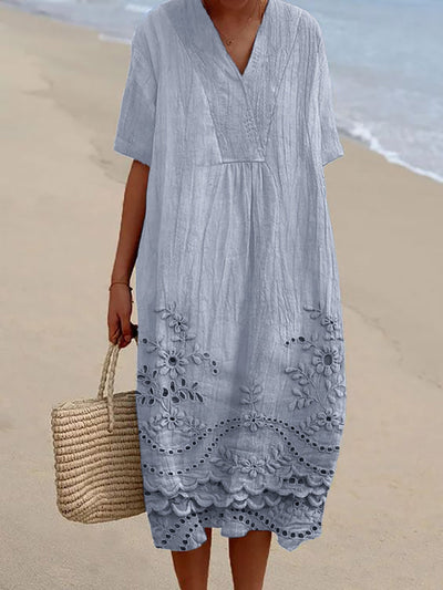Evessa™ | Summer Printed Dress