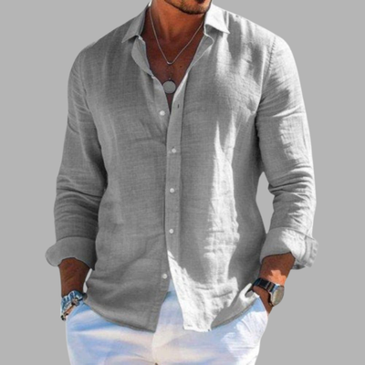 Florian | Elegant Linen-Cotton Shirt for Luxury and Comfort