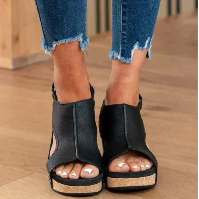 Madeline - Sandales compensées élégantes