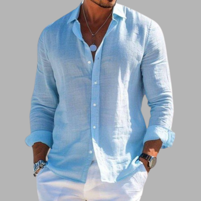 Florian | Elegant Linen-Cotton Shirt for Luxury and Comfort