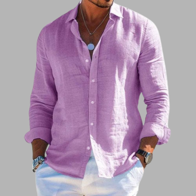 Florian | Elegant Linen-Cotton Shirt for Luxury and Comfort