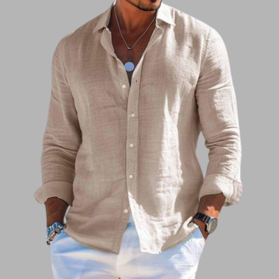 Florian | Elegant Linen-Cotton Shirt for Luxury and Comfort