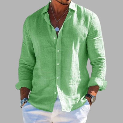 Florian | Elegant Linen-Cotton Shirt for Luxury and Comfort