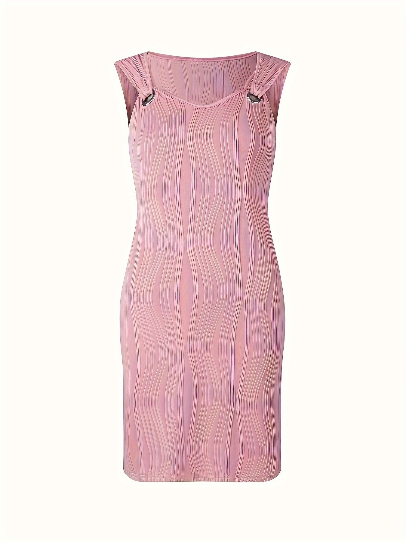 Alena | Striped Midi Dress