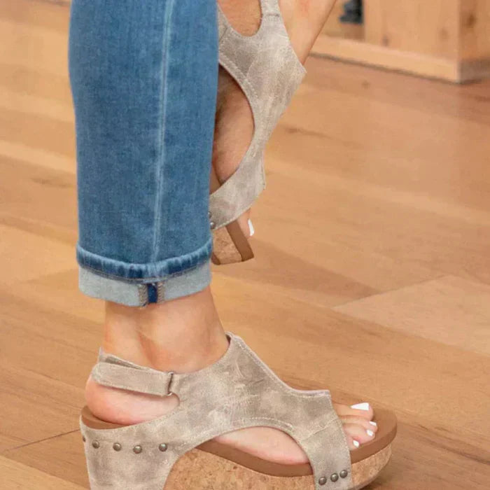 Madeline - Sandales compensées élégantes