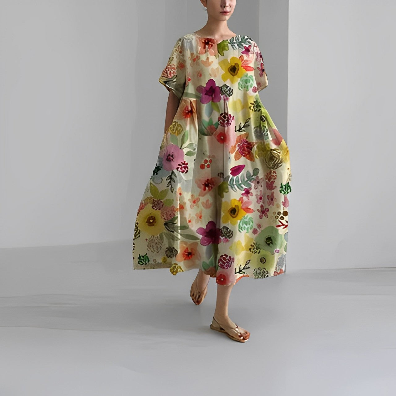 Noora | Robe fleurie 