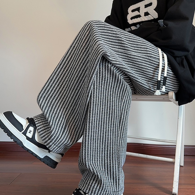 Lamine - Pantalon de survêtement à chevrons