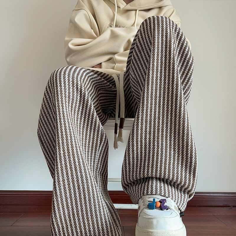 Lamine - Pantalon de survêtement à chevrons