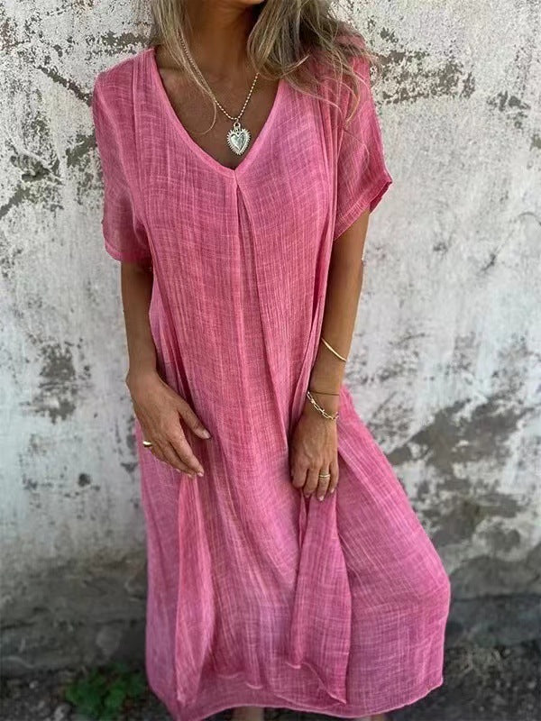 Rosalie – Comfortable dress with V-neck