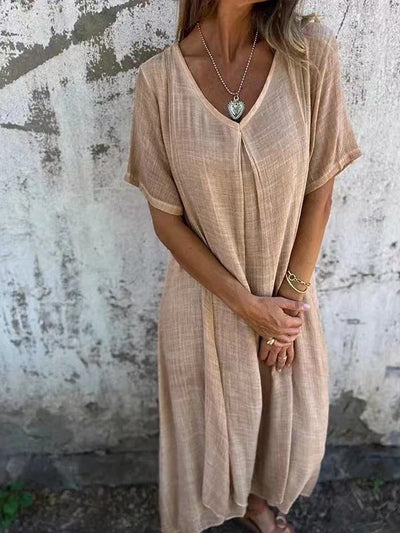 Rosalie – Comfortable dress with V-neck