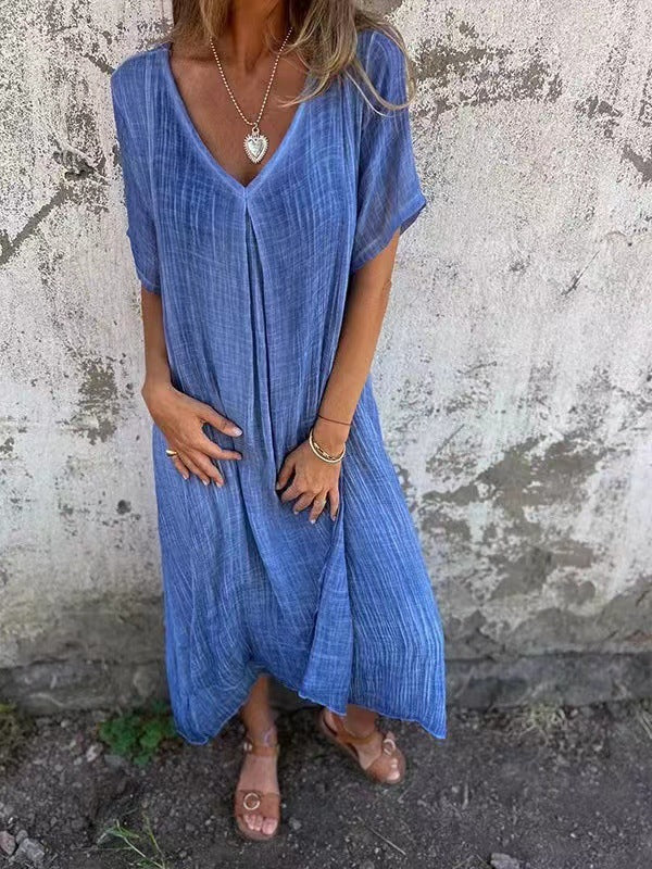 Rosalie – Comfortable dress with V-neck