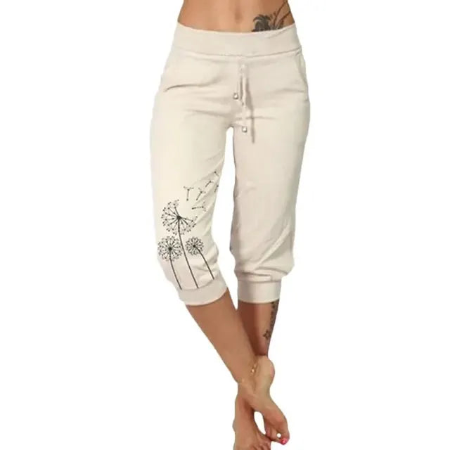 Xara™ - Pantalon de jogging capri décontracté