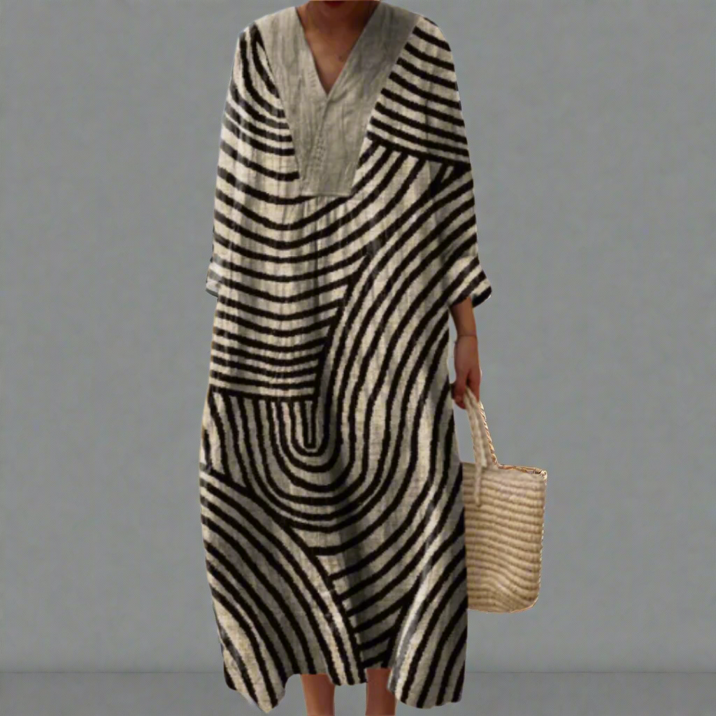 Nova™ | Elegant Geometric Dress