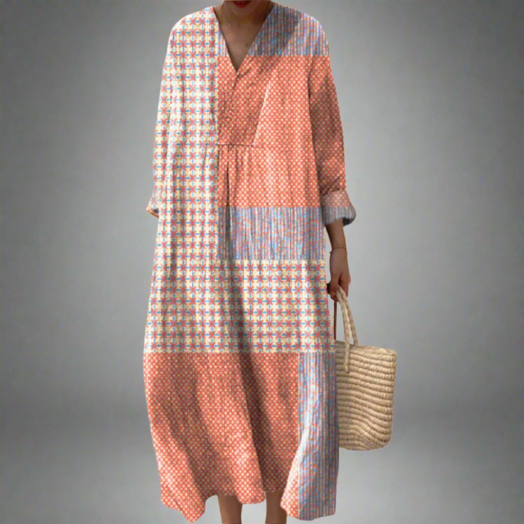 Luen™ | Elegant Geometric Dress