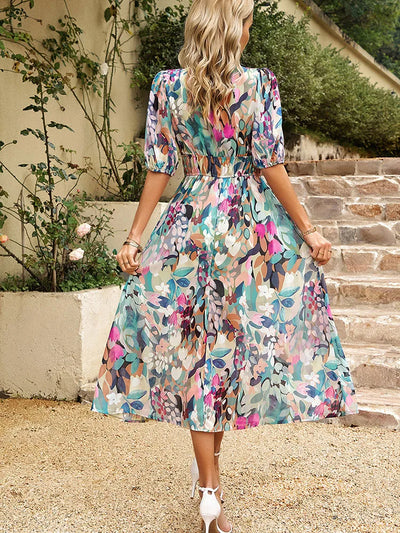 Lily™ - Robe d'été élégante à fleurs