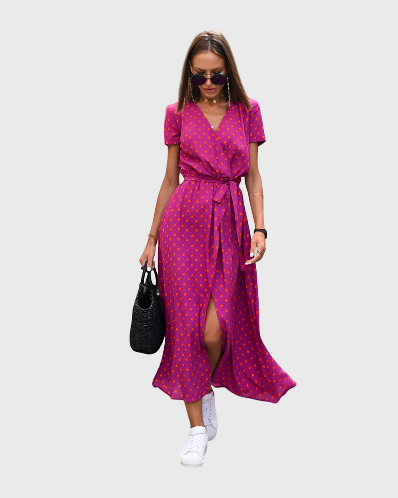 Sophia - Elegant Floral Dress