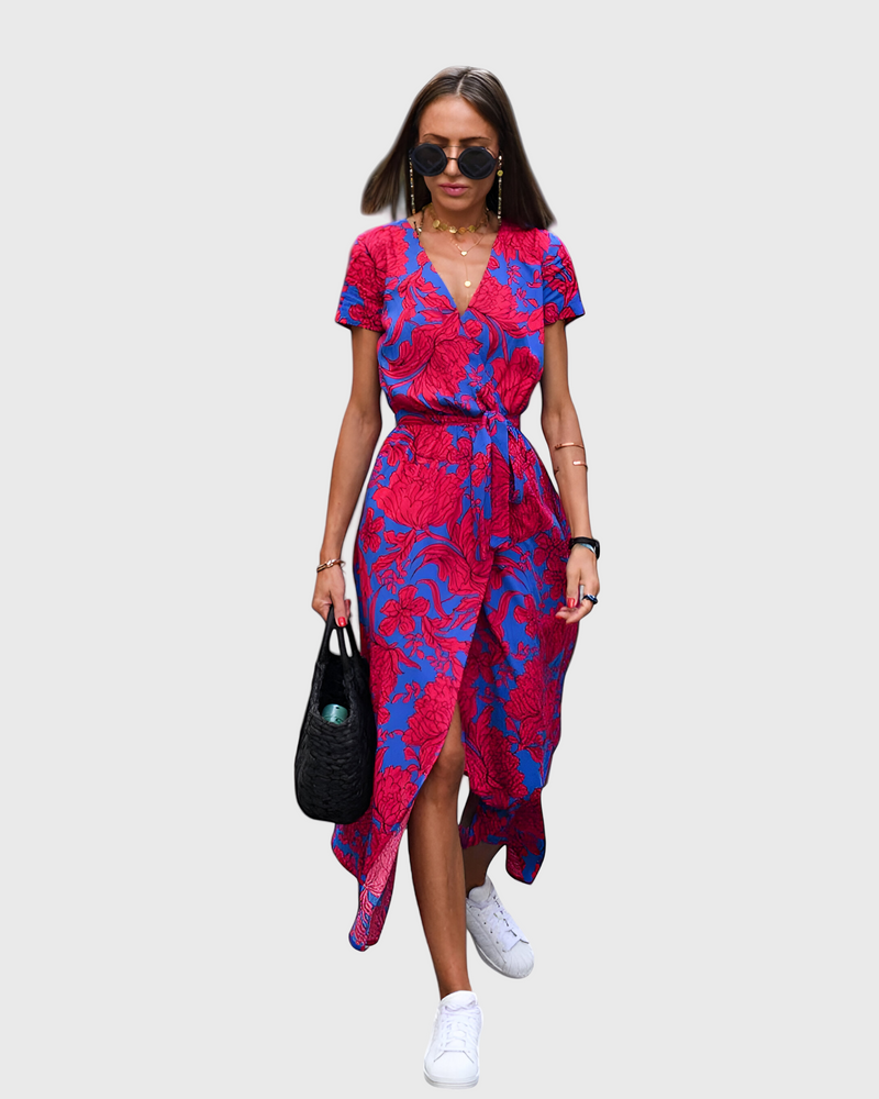 Sophia - Elegant Floral Dress
