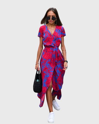 Sophia - Elegant Floral Dress
