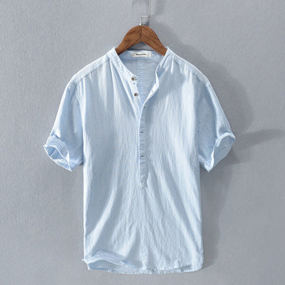 Gustav | Linen Blend Summer Shirt for Lightness and Comfort