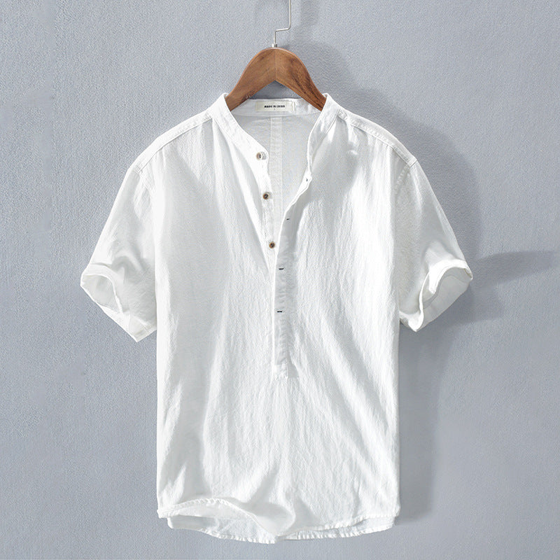 Gustav | Linen Blend Summer Shirt for Lightness and Comfort