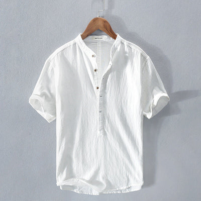 Gustav | Linen Blend Summer Shirt for Lightness and Comfort