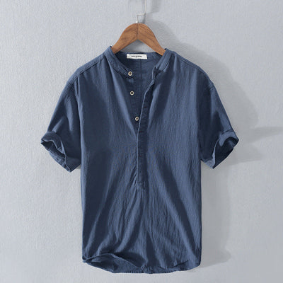 Gustav | Linen Blend Summer Shirt for Lightness and Comfort