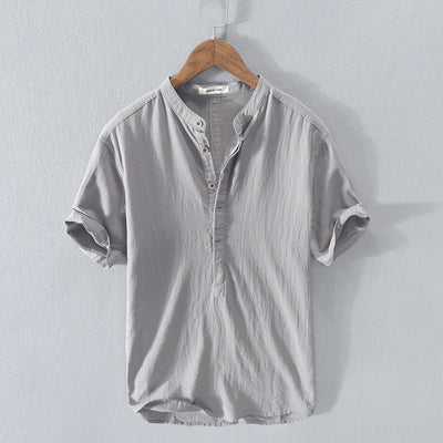 Gustav | Linen Blend Summer Shirt for Lightness and Comfort